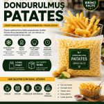 9×9 Dondurulmuş Patates – 2.5 KG Profesyonel Kullanım