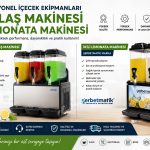 Buzlaş Makinesi ve Limonata Makinesi Satışı